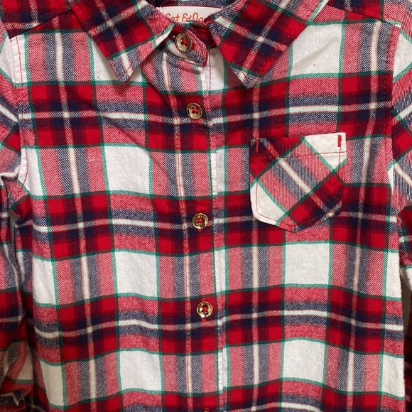 Cat & Jack flannel shirt - Picture 2 of 6